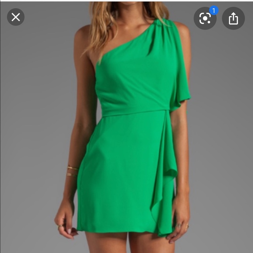 BCBG MaxAzria - One Shoulder Mini Dress